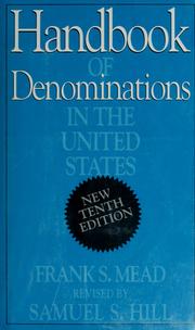 Handbook of Denominations in the United States