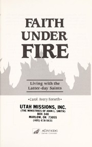 The Faith Under Fire