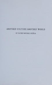 Another Culture/Another World