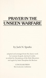 Prayer in the Unseen Warfare